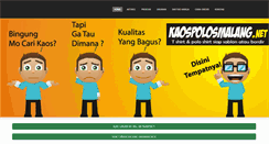 Desktop Screenshot of kaospolosmalang.net